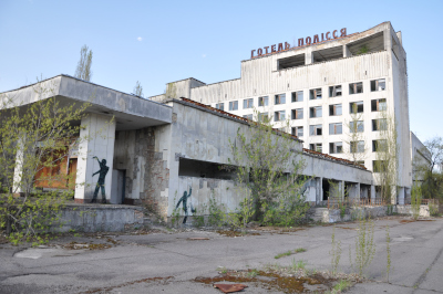 Pripyat Centre - By the hotel